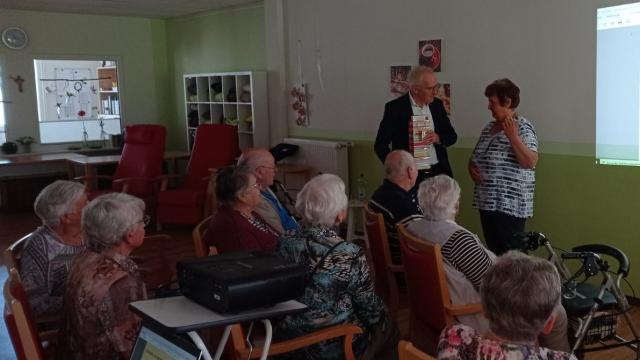 Eichsfeld-Vortrag in der Tagespflege St. Vinzenz | Foto: Caritas